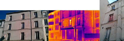Bilan énergétique, Diagnostics techniques, Thermographie infrarouge, Tests d'étanchéité à l'air, AMO infiltrométrie