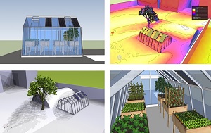 Conception serre bioclimatique 