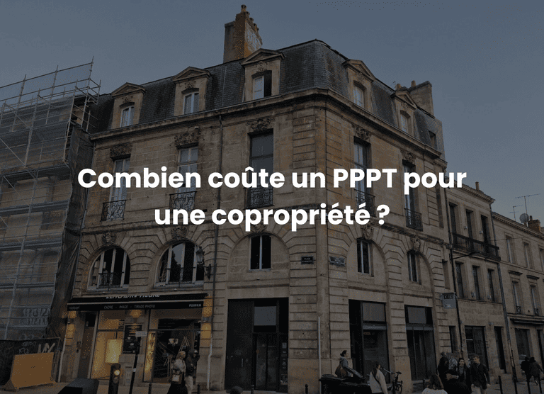 Combien coûte un PPPT pour une copropriété ?